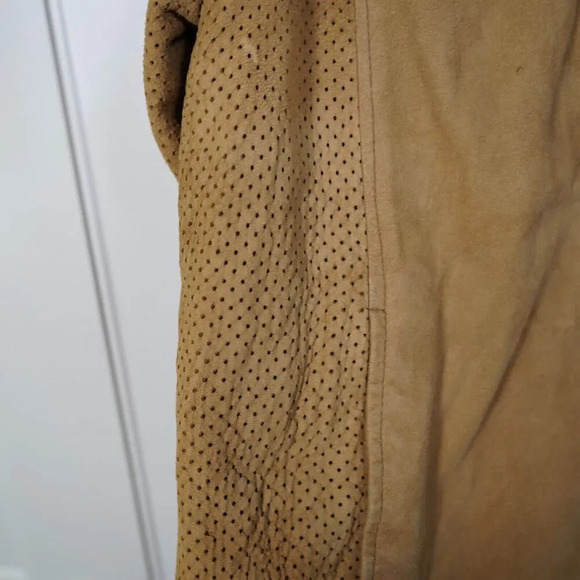 Vintage Boyd's Philadelphia Leather Suede‎ Bomber Jacket Size 40 - Picture 2 of 7